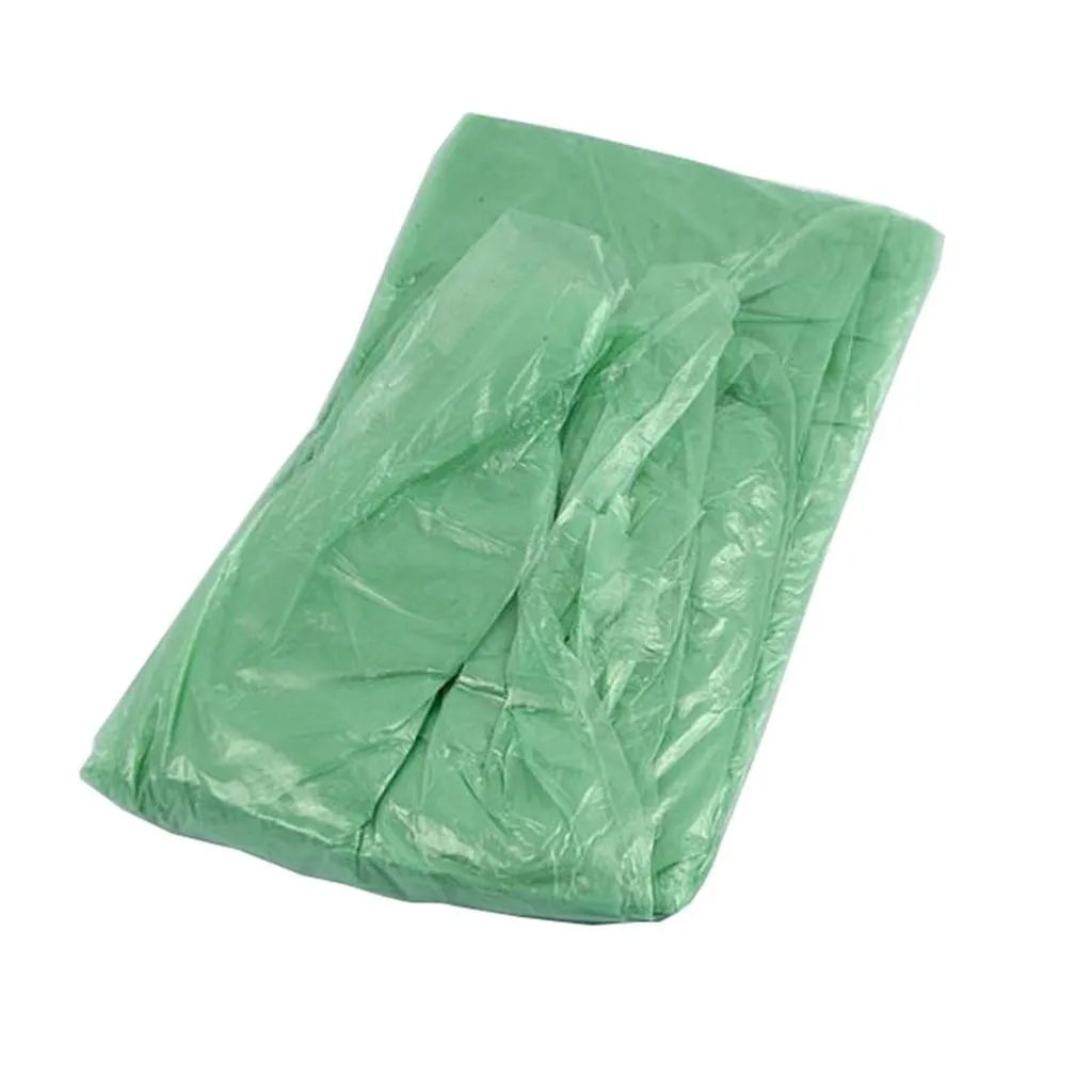 Adult Emergency Disposable Raincoat Transparent Lightweight Raincoat for Camping Hiking Travel Disposable Household Items Qme
