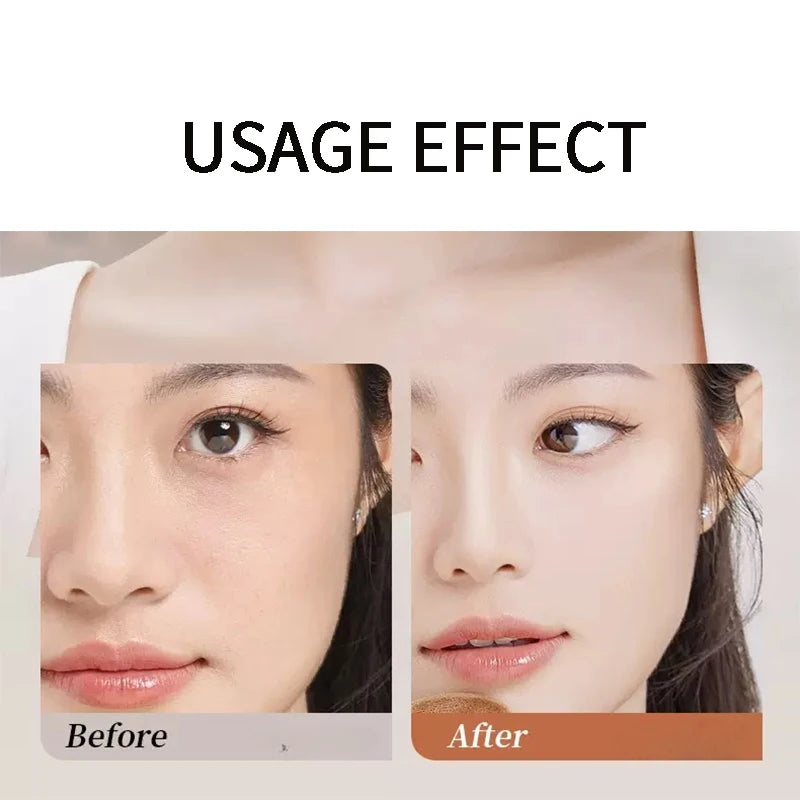 Two-pack Powder Puff Box Mirror Wet Dry Dual Use Soft Makeup Sponge Qme