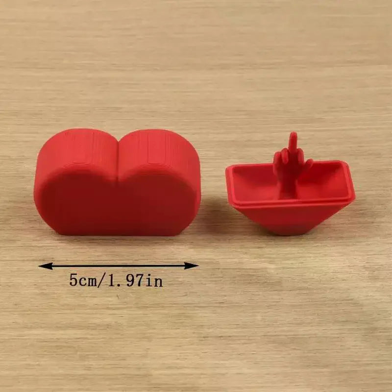 3D Printed Heart Shaped Surprise Box Funny Hidden Decor Novelty Prank Toy Romantic Joke Gift For Valentine Qme