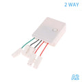 LED String 2 4 Way 8 Modes Lights Twinkle EK-04 Dimmer Flexible Strip Qme A2