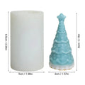 Christmas Tree Candle Molds Silicone Handmade Making Mould Wax Mold Qme Other China Mainland