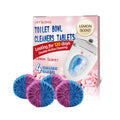 Toilet Bowl Cleaner Effervescent Tablet Deodorizer Urine Stain Remover Automatic Tank Bleach Bathroom Yellow Dirt Toilet Cleaner Qme 4pcs Boxed