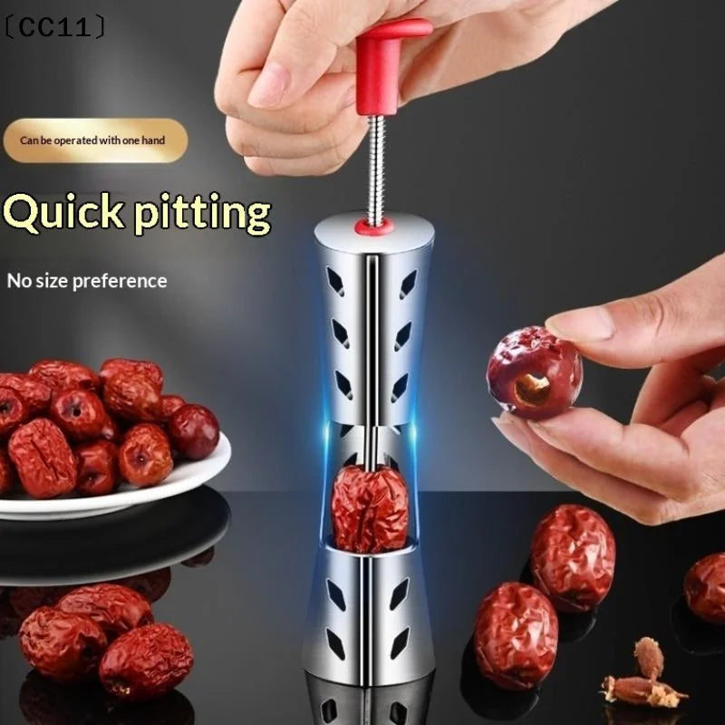 Jujube Corer Reused Convenient Anti-slip Cozy Grip Denucleator Home Qme
