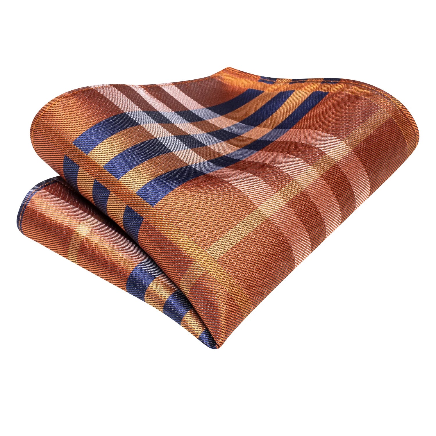 Hi-tie Formal Striped Men's Elegant Tie Handkerchief Cufflinks Qme