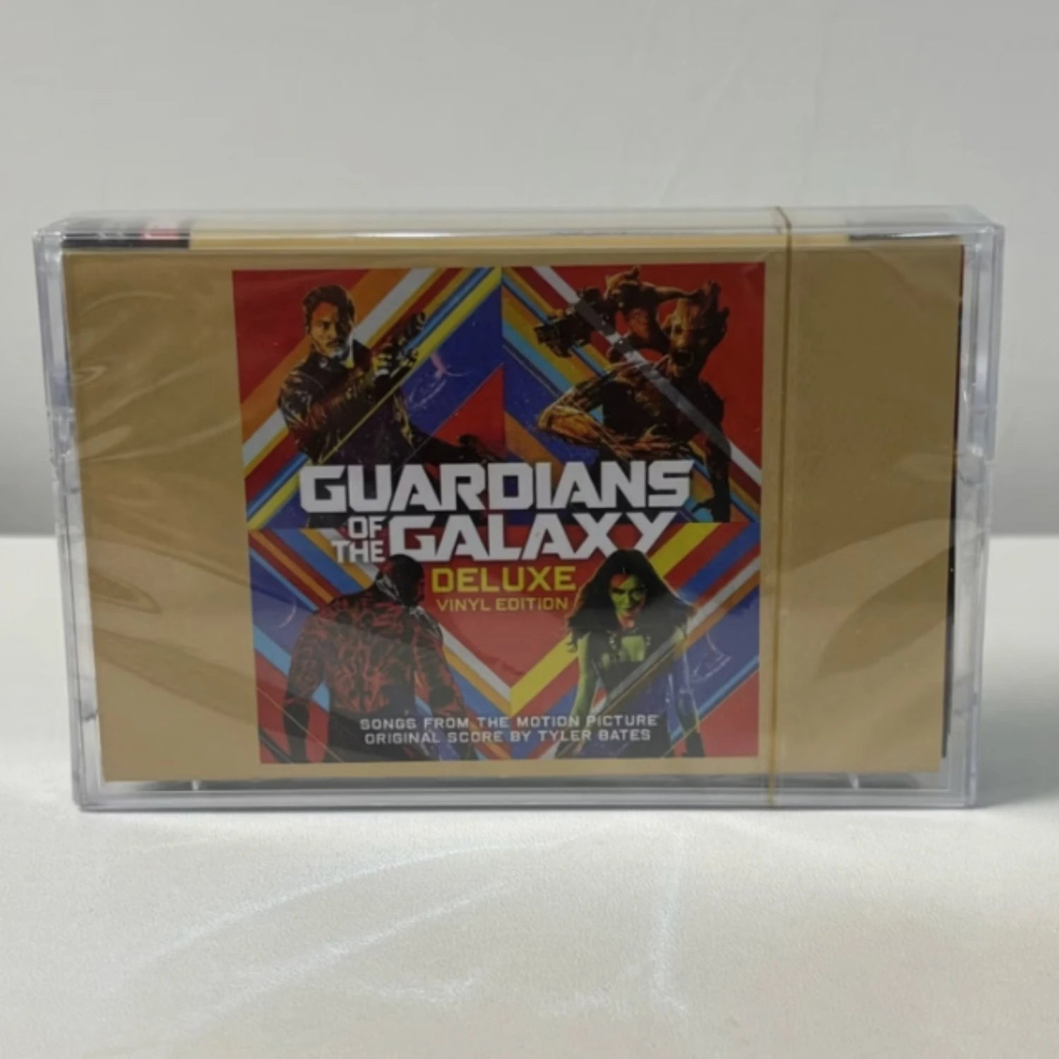 Sci-Fi Adventure Deluxe Cassette Tape | Retro Colorful Character Group Cover, High-Fidelity Analog Collection of Classic Hits Qme pop tape