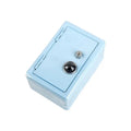 Mini Metal Safe Piggy Bank With Combination Lock And Key Access For Kids Saving Storing Small Valuables Home Office Use Qme A3