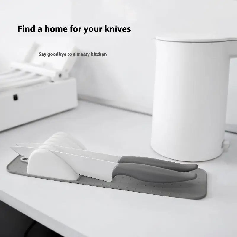 Home Tools Premium Knifes Holder Organization Soft-grip 5 11 Slots Qme
