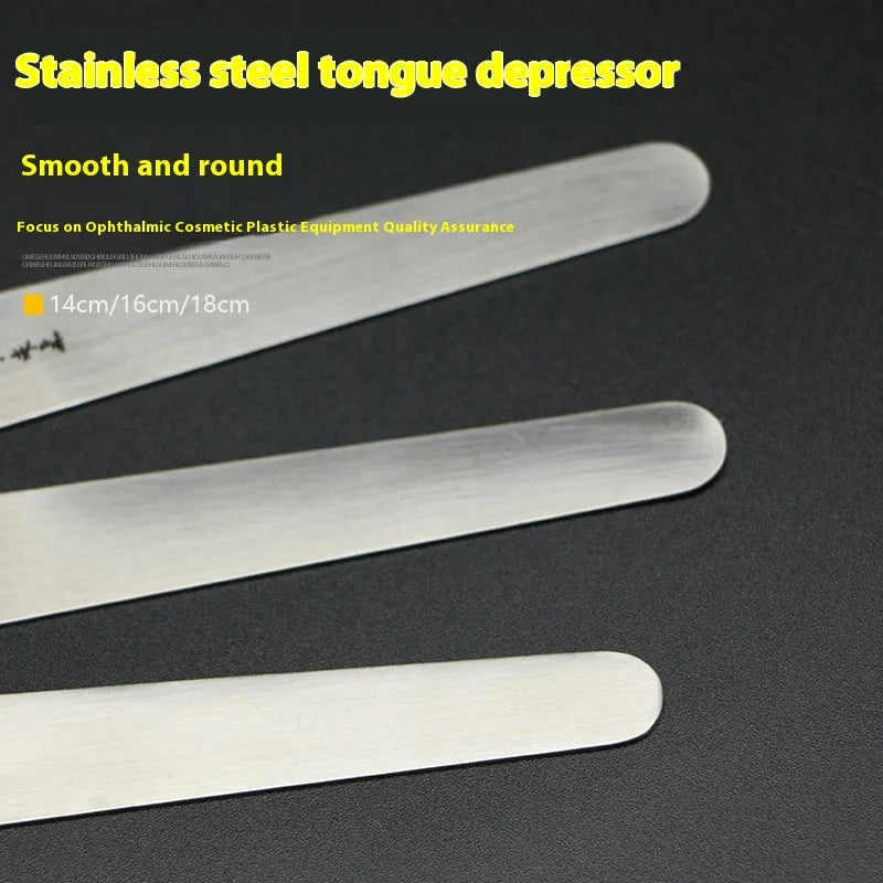 Stainless Steel Tongue Depressor Oral Examination Instrument Qme