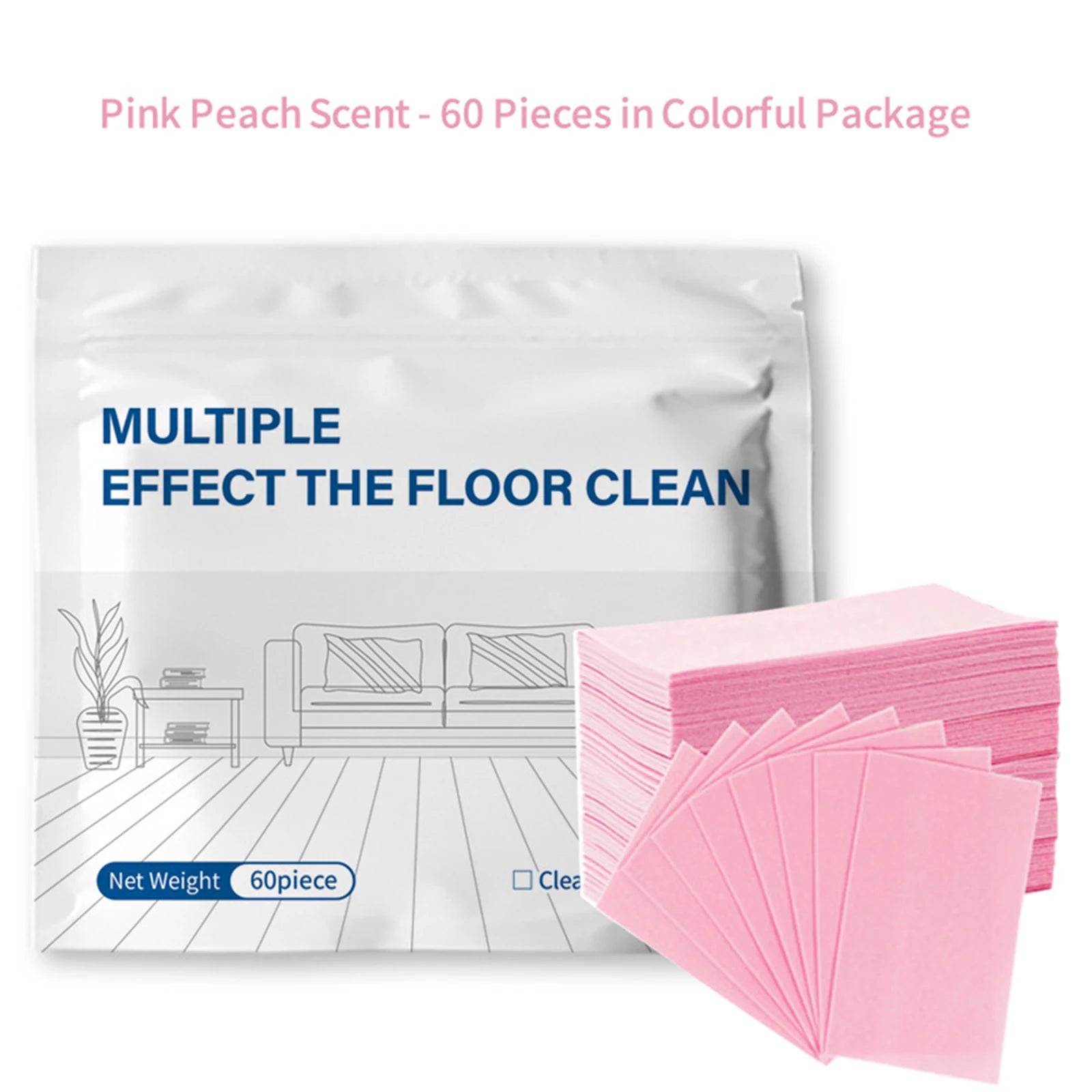 Floor Cleaner Cleaning Sheets Stain Removal Brightening and Fragrance-retaining Floor Cleaning Supplies Qme J