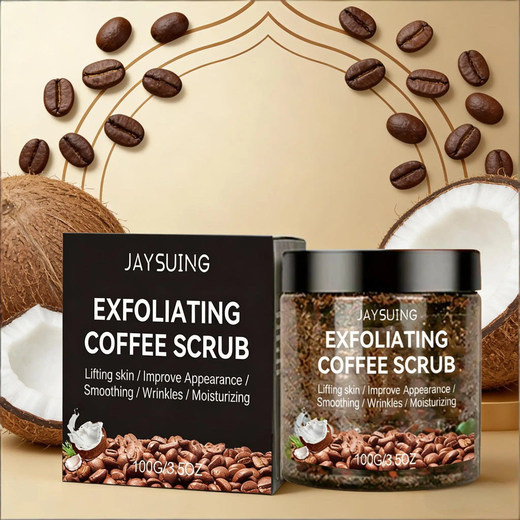 Coffee Exfoliating Scrub Remove Dead Skin Cleaning Smooth Moisturizing Body Brighten Skin Tone Nourish Scrub Suitable Whole Body Qme