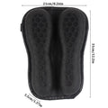 Motorcycle Seat Cushion 3D Honeycomb Pressure Relief Anti-slip Motorcycle Gel Seat Cushion Moto Ride Seat Pad Moto Accessories Qme black