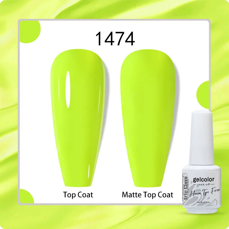 Arte Clavo HEMA TPO White Bottle 180 Colors Series Semi-permanent Gel