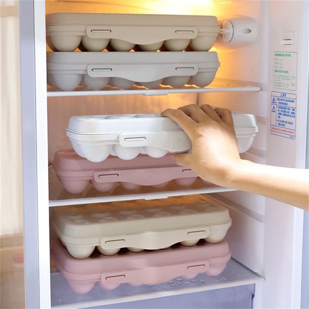 12 18 Grids Egg Storage Box Protector Case Slot Tray Container Qme