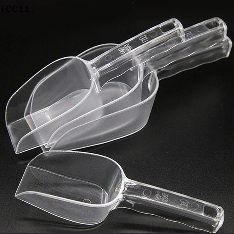 Bar Buffet Favor Party Ice Sugar Sweets Candy Clear Acrylic Scoops Qme