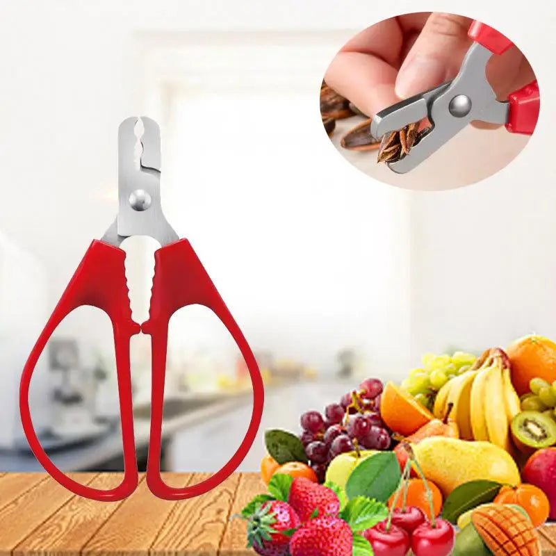 Seed Pistachio Sheller Peeling Pliers Kitchen Tool Stainless Steel Qme