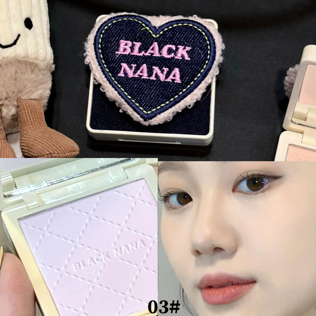 BLACKNANA Denim Air Lock Makeup Powder Makeup-setting Long-lasting Qme DB-97-3