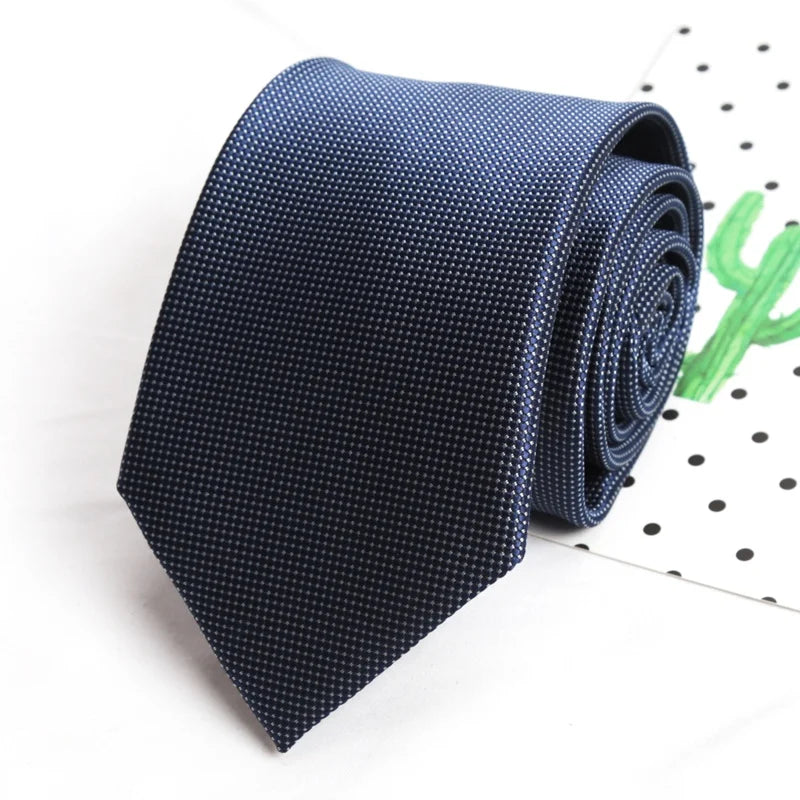 Design Wedding 8CM Men Tie Luxury Jacquard Striped Paisley Flower Neckties for Men Business Party Groom Collar Accessories Gift Qme A6