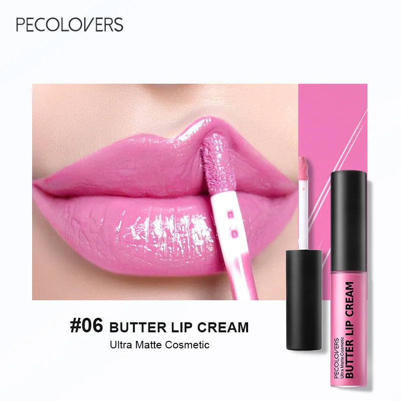 Waterproof Mirror Pearlescent Lip Gloss Long Lasting Moisturizing Qme 06