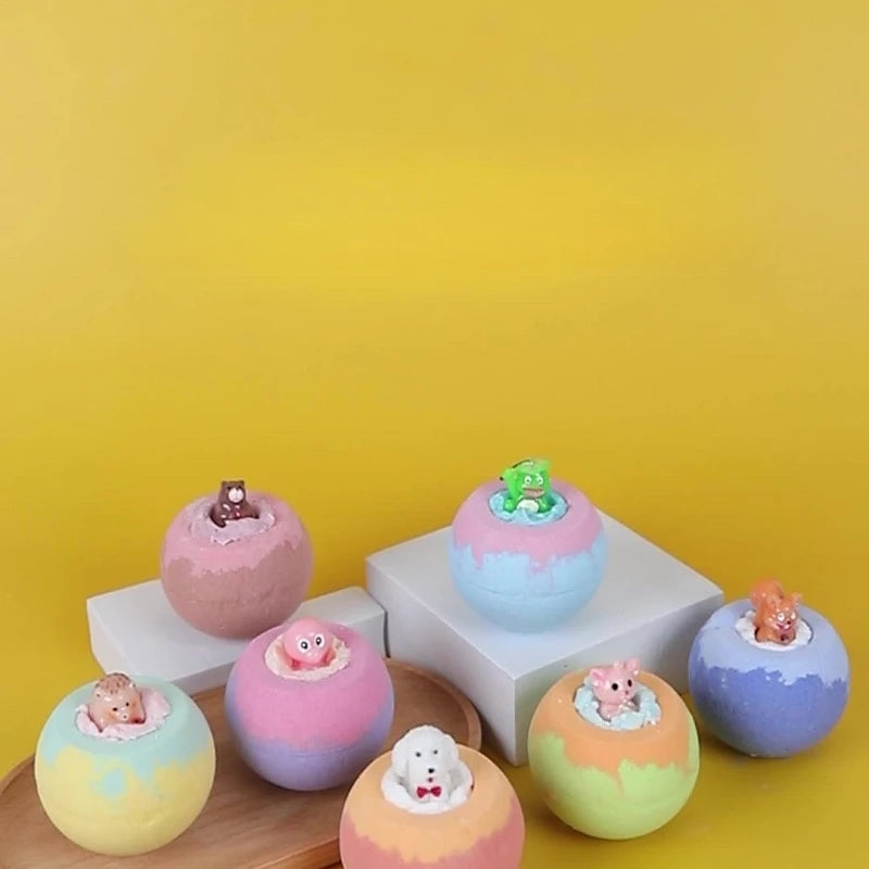 100g Bath Balls Surprise Bath Balls Surprise Gift Bath Balls Surprise Bath Balls Mermaid Sea Bath Balls With Surprise Toy Inside Qme
