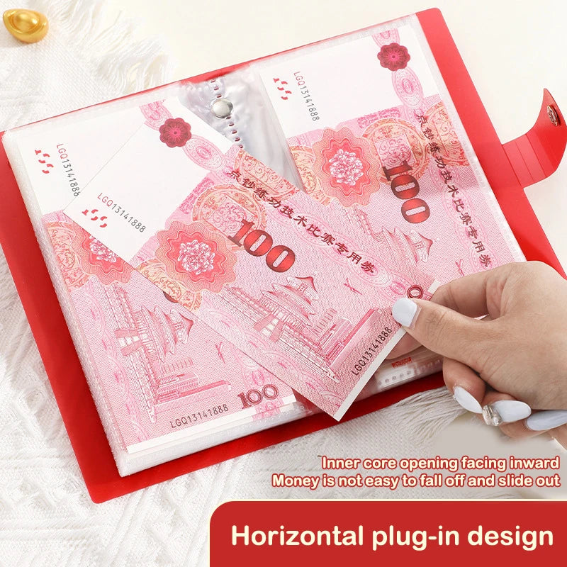 Saving 100 Envelopes Money Challenge Notebook Savings Binder Reusable Qme
