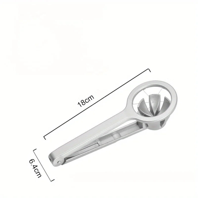 Stainless Steel Wire Egg Slicer Manual Kitchen Tool Stainless Steel Egg Slicer Vegetable Salad Egg Slicing Tool Egg Slicer Qme A