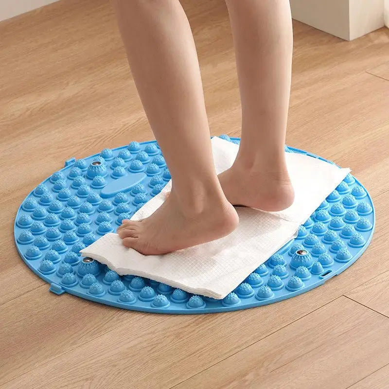 Pressure Point Pads Board Foot Massage Acupressure Mat Reflexology Qme