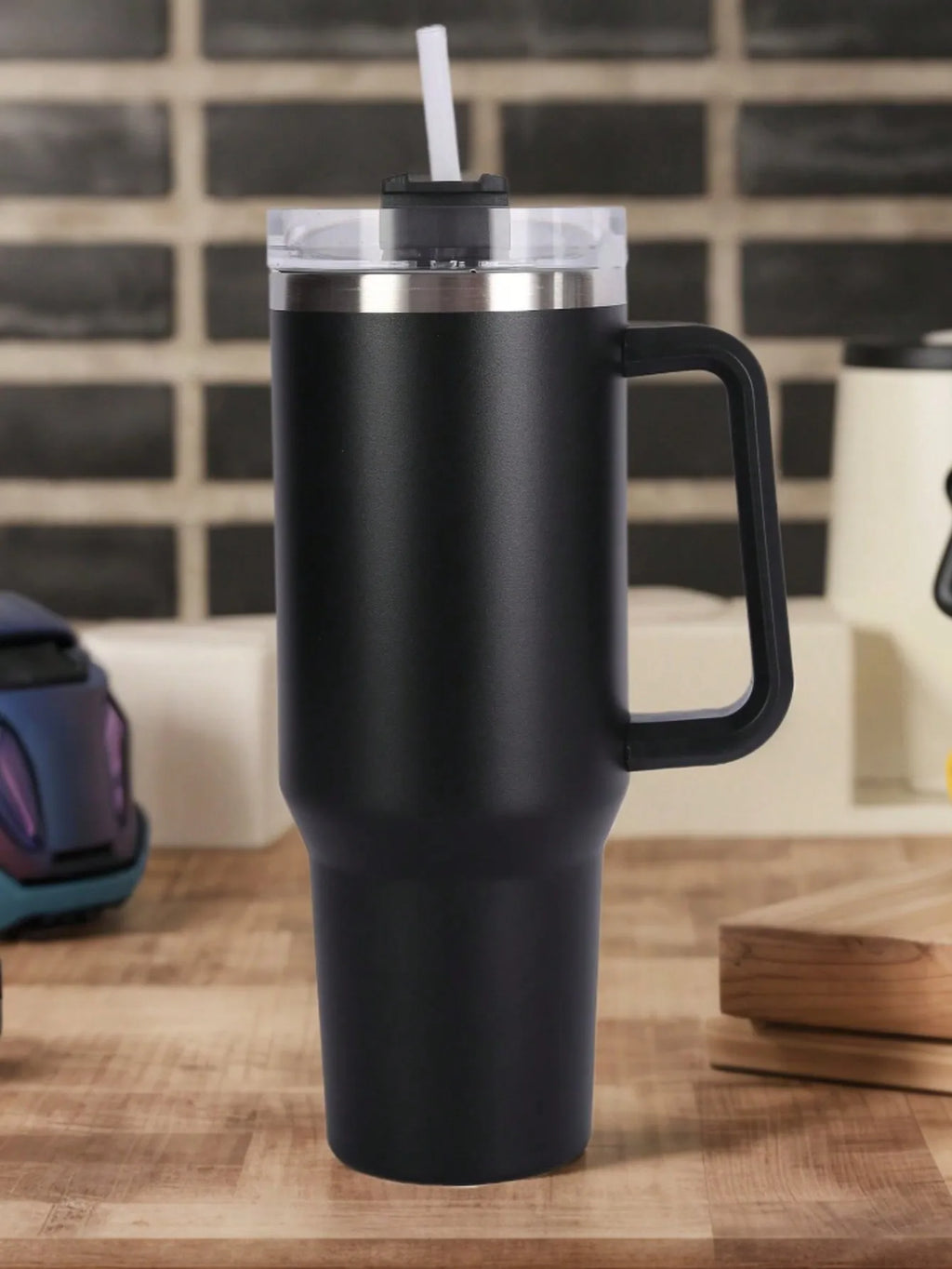Handle Insulated Water Bottle 304 Stainless Steel Car Cup Brewing Qme