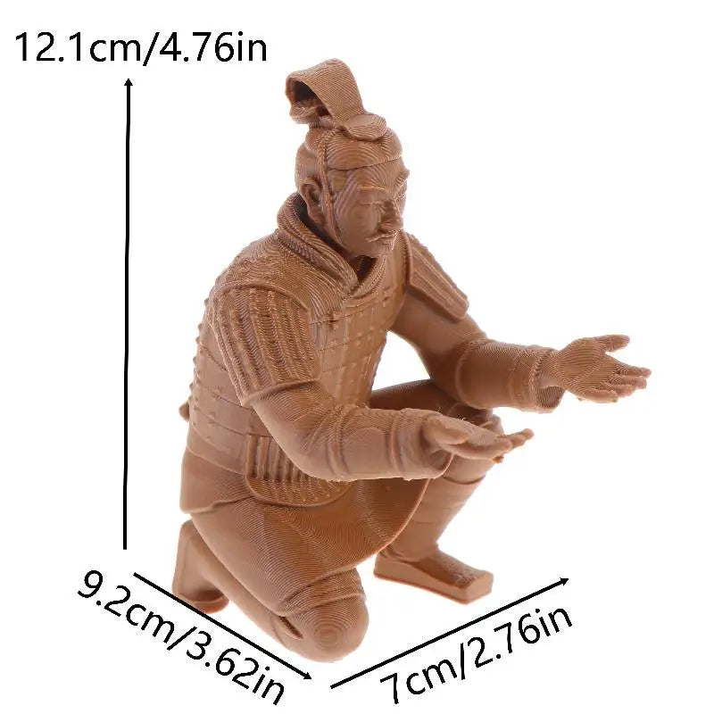 Creative Terracotta Warriors Pen Holder 3D Printing Pencil Storage Qme