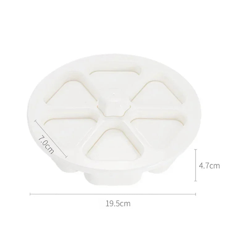 Onigiri Mould Triangle Bento Box Japanese Sushi Making Kit Sushi Mold Sushi Press Maker Rice Ball Making Homemade Qme White