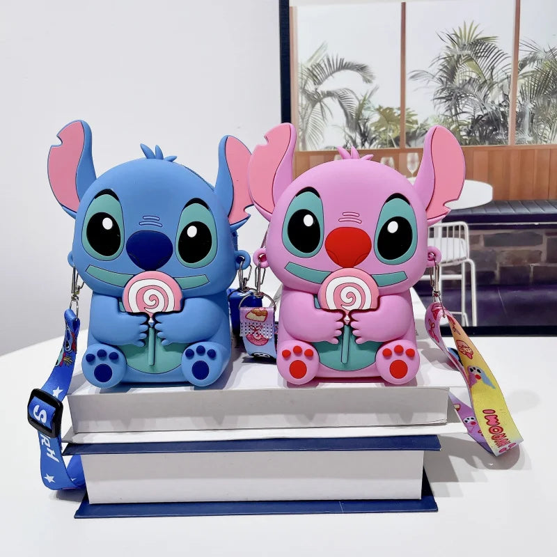 Stitch Cartoon Coin Purse Cute Instagram-style Fashion Bag Students Qme