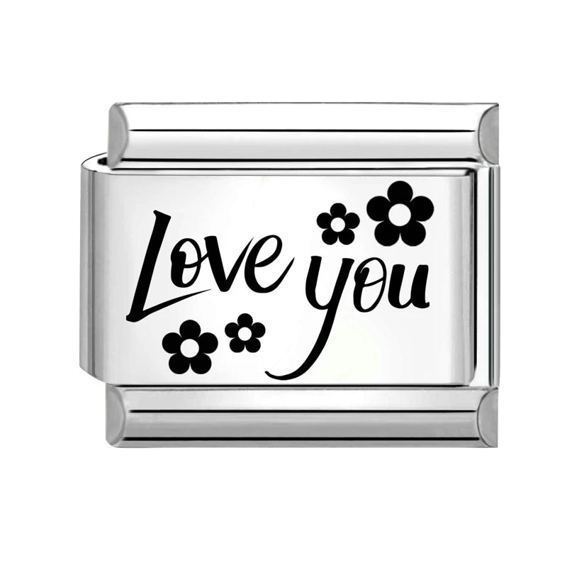 Wholesale 2026 Women Men Girls Dad Charm Italian Link Fit Bracelet