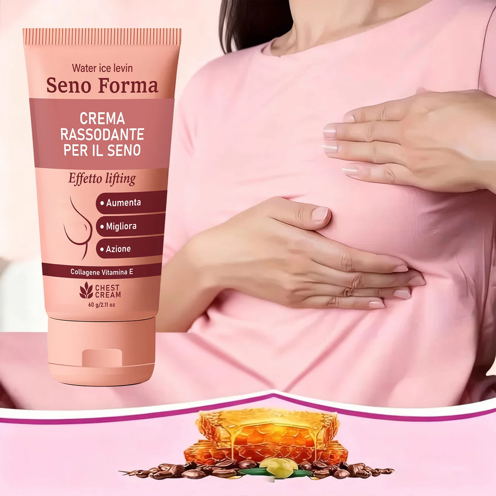 Collagen & Vitamin E Bust Firming Cream - Moisturizing to Improve Skin Tone & Elasticity Qme