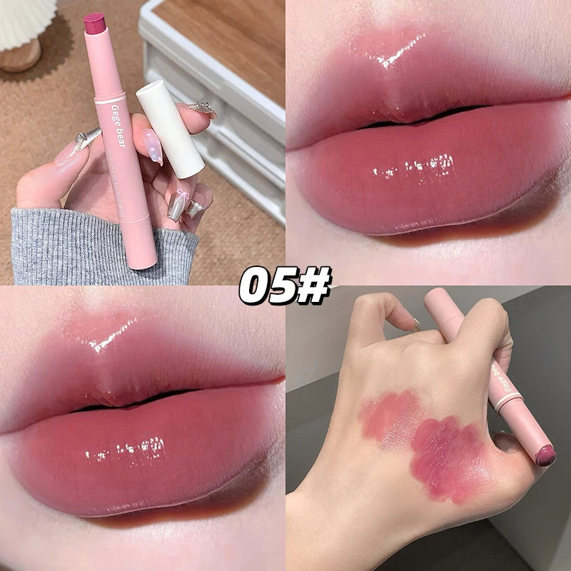 Gege Bear Mirror Lip Glaze Lipstick Moisturizing Effect Long-lasting Qme GX1351-5