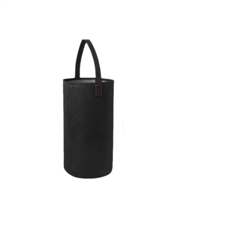 Multifunction Strawberry Vegetable Flower Plant Grow Bags Felt Qme Black