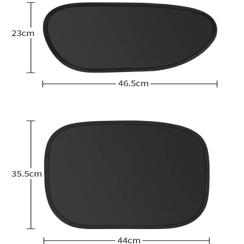 Car Window Sun Shade Universal Side Sunshade UV Protection Qme
