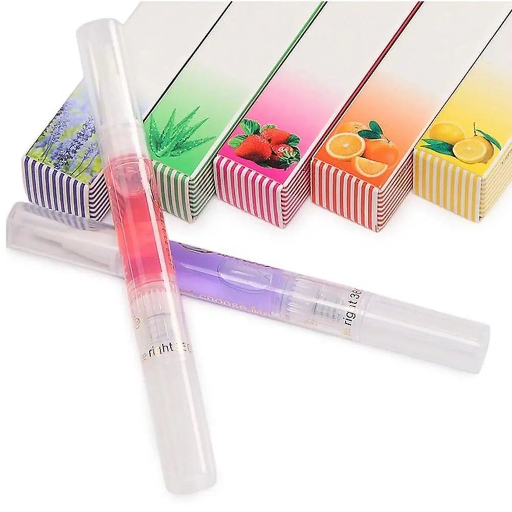 15Colors Fragrance Cuticle Oil For Nails Cuticle Oil Pen Nail Nutrition Oil Moist Repair Nail Care Pen For Nail Growth Treatment Qme