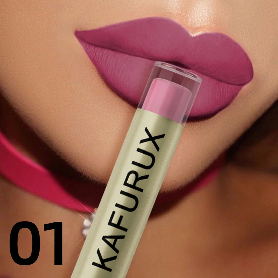 20 Colors Dark Brown Nude Liquid Lipsticks Waterproof Velvet Matte