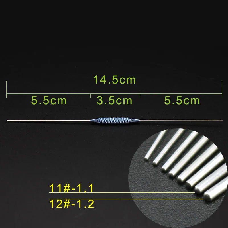 Ophthalmic Instruments Double Ended Lacrimal Passage Probe Flushing Qme