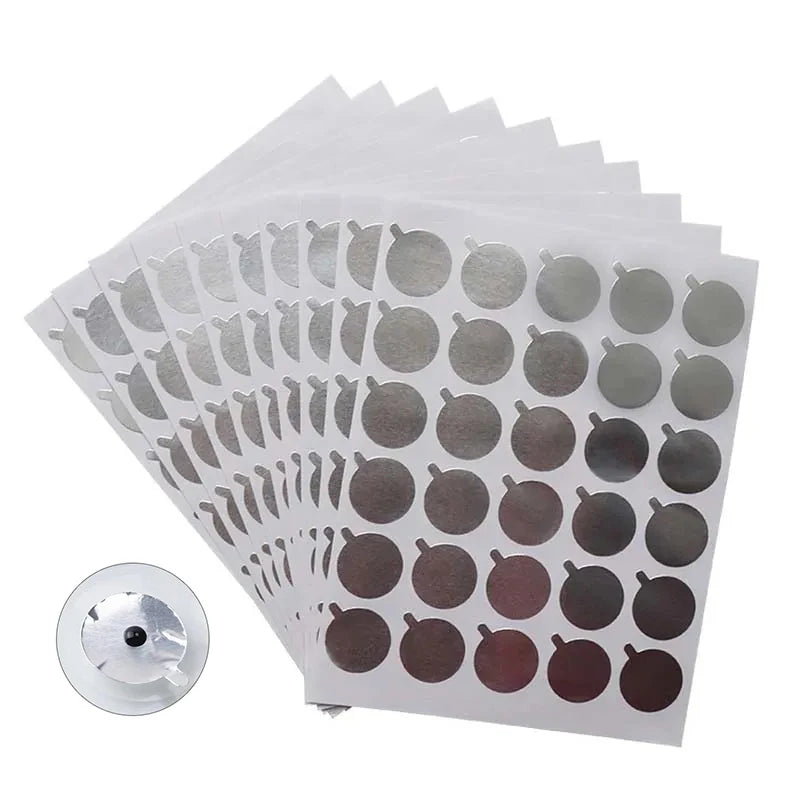 Disposable Eyelash Glue Holder Foil Pallet Extension Pads Lashes Qme