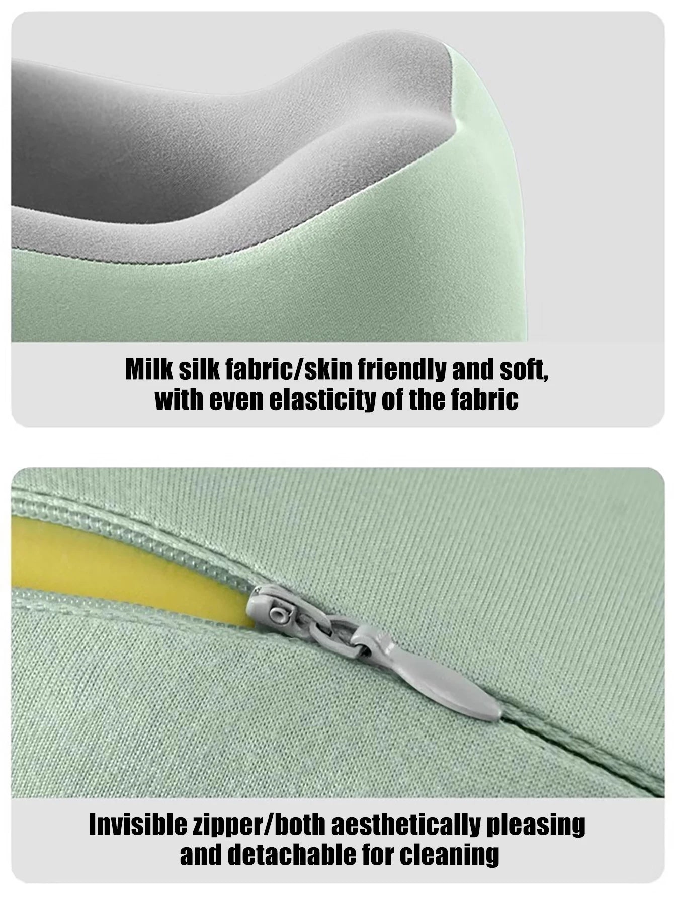 Multi Functional Portable Travel Nap Pillow Slow Rebound Neck Office Qme