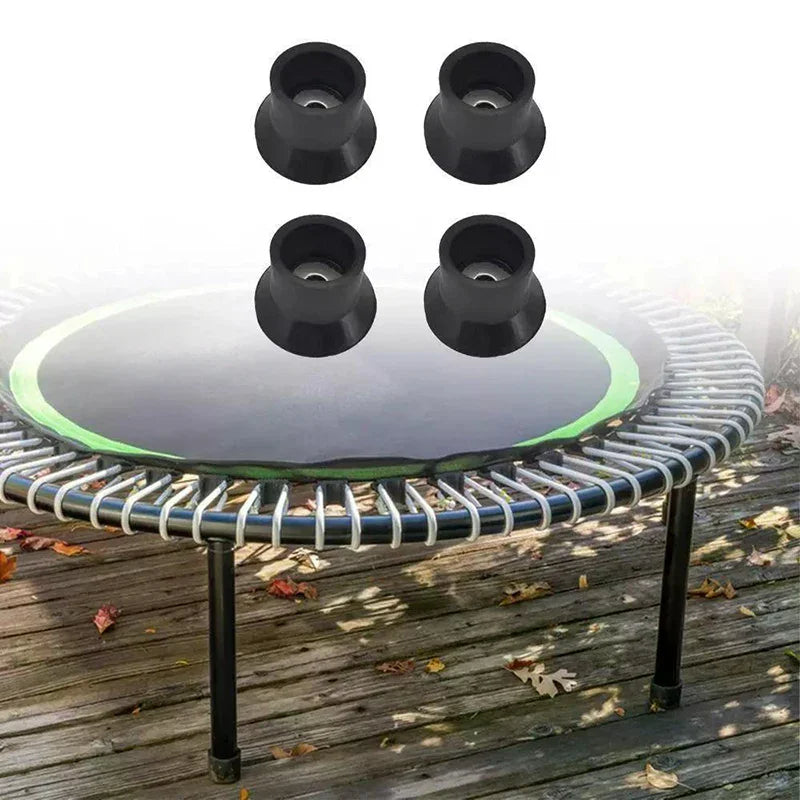 4Pcs Universal Gas Stove Foot Mat Suction Cup Wear-Resistant Gas Stove Non-slip Pad Replacement Silent Jumping Bed Foot Covers Qme