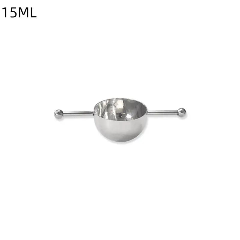 15 Stainless Steel Cocktail Jigger Precise Liquor Mixing Double Beads Qme 15ML