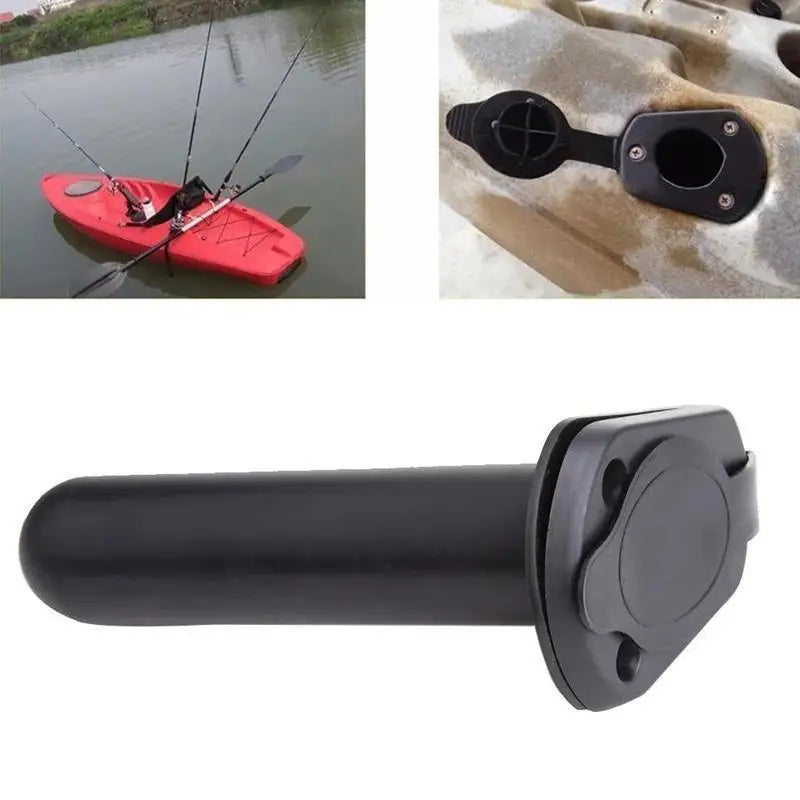 Canoe Fixed Fishing Seat Rod Bracket Embedded Oblique Insertion Yacht Qme