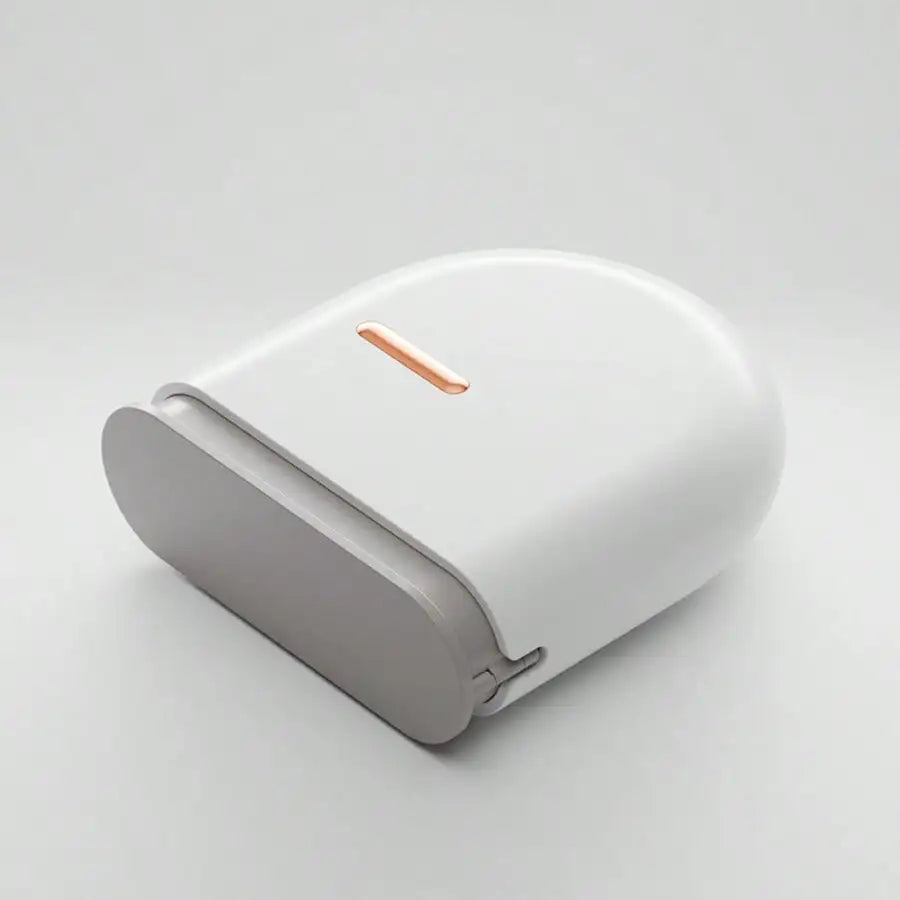 Portable Denture Storage Box Adult Detachable Retainer Case Outdoor Qme white
