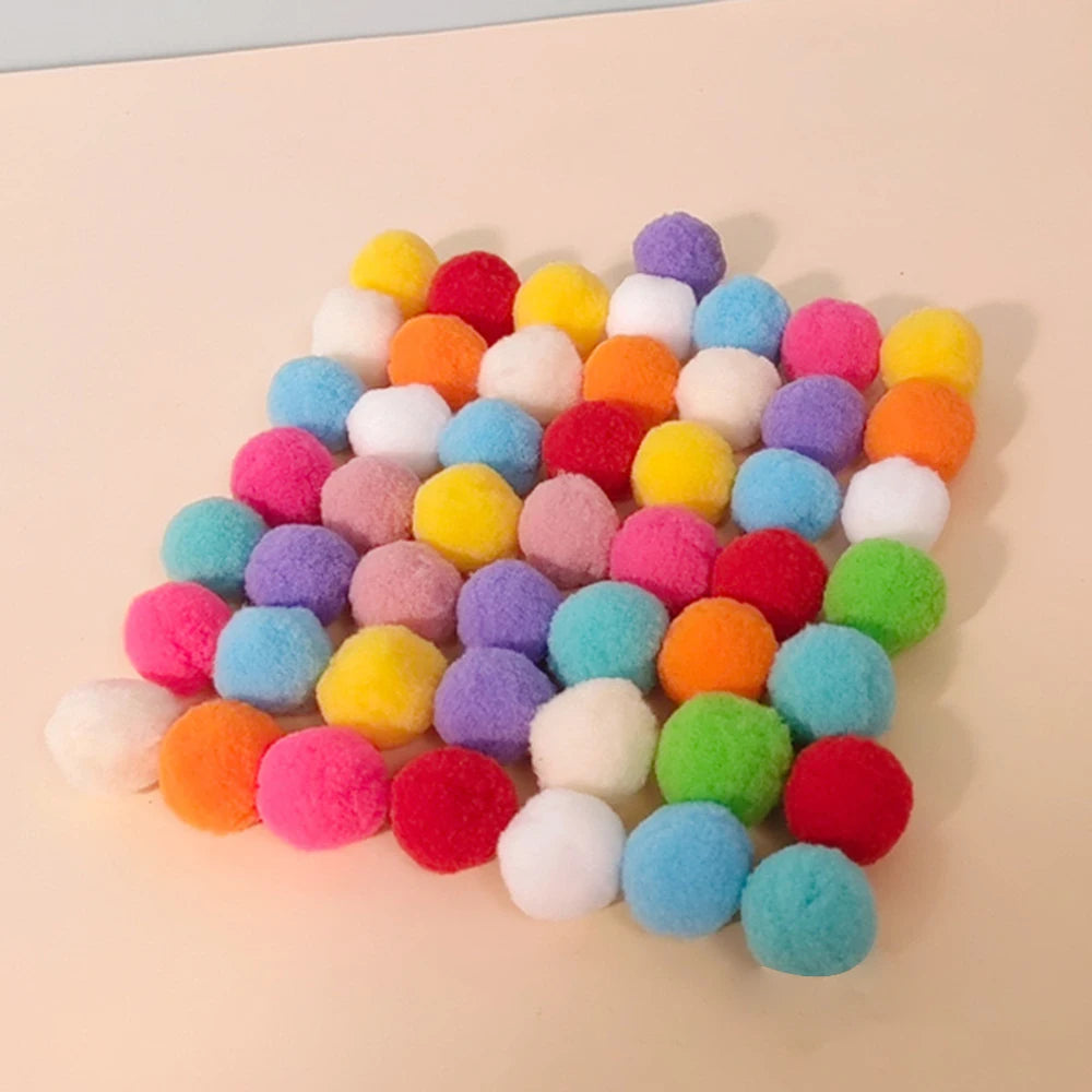 Random Cat Toy Interactive High Fun Toy Gun Plush Ball Firing Gun Silent Polyester High Bounce Ball Fun Cat Stick Qme
