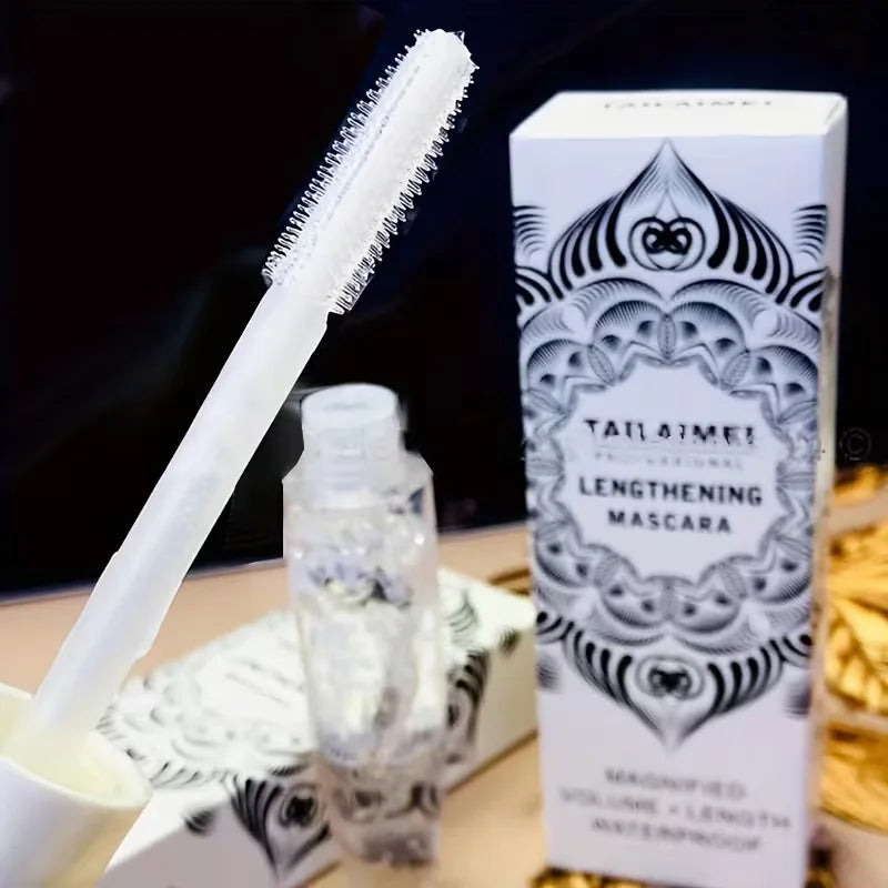 Transparent Lengthening Mascara 3D Enhanced Waterproof Nourishing Qme