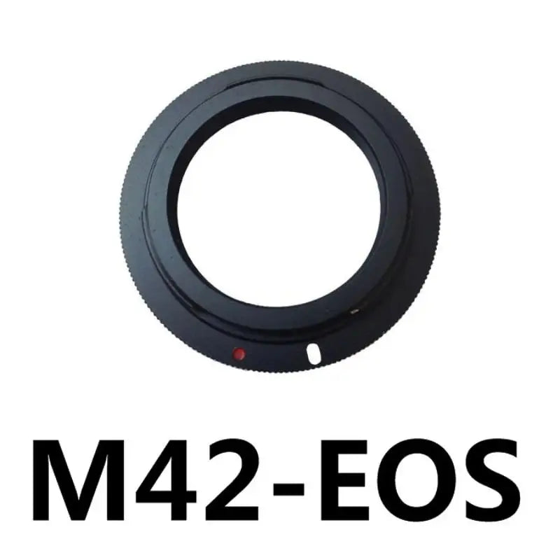 Metal Mount Adapter Ring Adaptor M42-EOS M42 Lens EOS Camera 70D 760D Qme Default Title