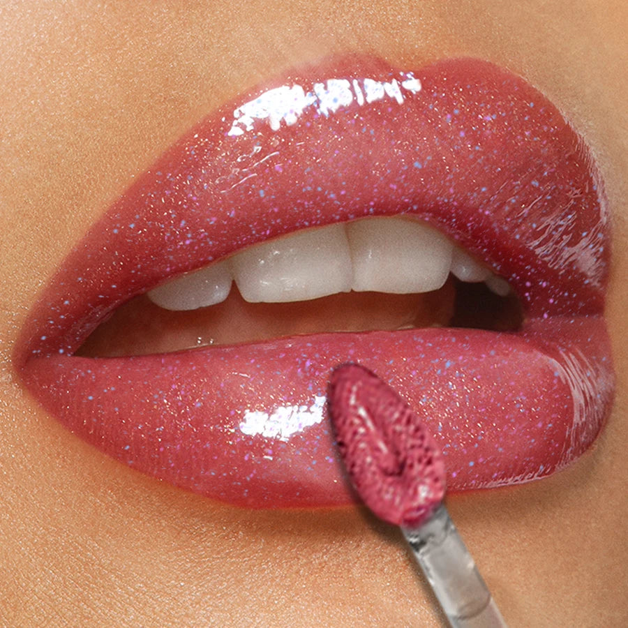 6 Colors Glitter Liquid Lipsticks Shimmer Shiny Lipgloss Pearlescent Qme