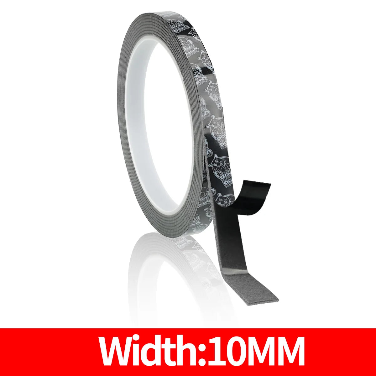 Double Sided Adhesive Tape, High Viscosity Car Fixed Adhesive, High Temperature Resistant, Waterproof No Marks,No Trace Adhesive Qme 10mmX2.5M 1.2mm