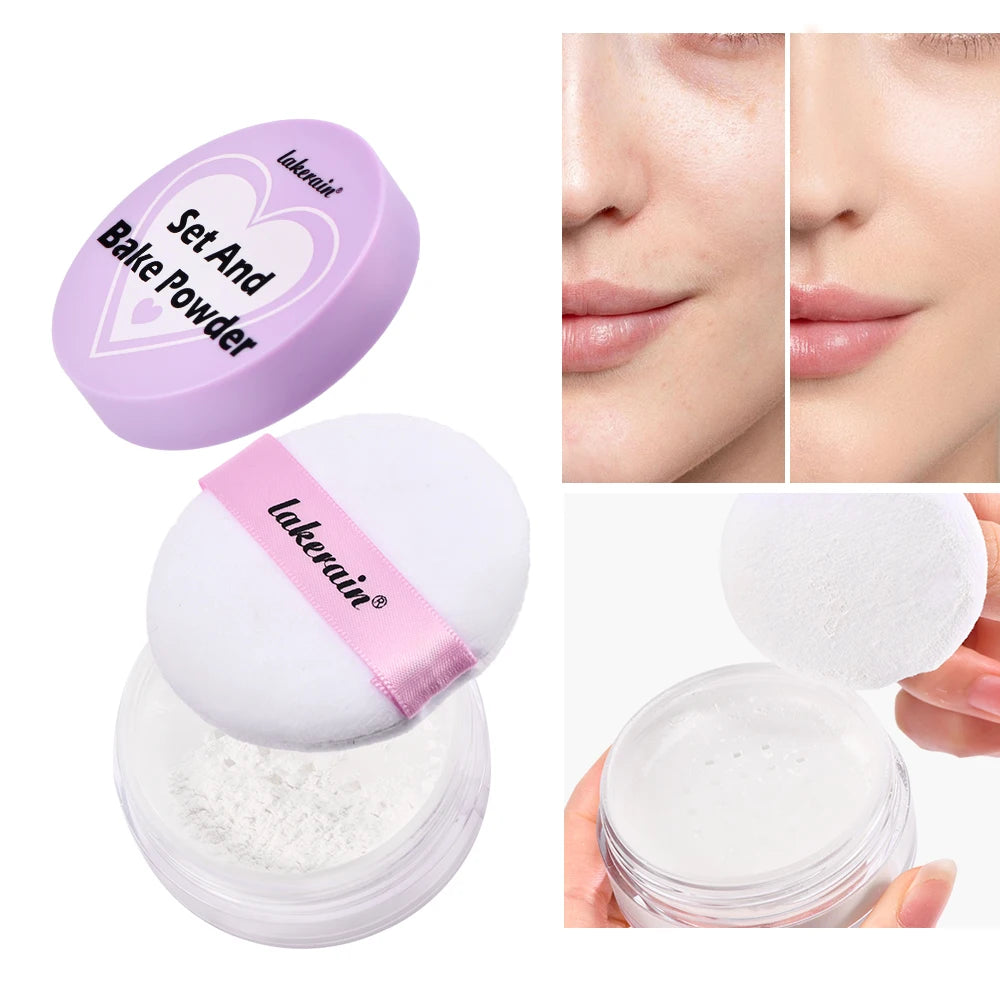 Baking Setting Powder Oil-absorbing Silky Texture Natural Qme